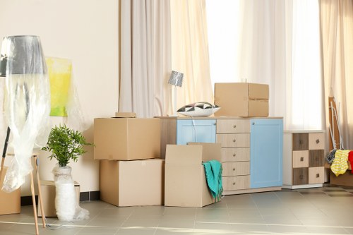 Local removals team handling a house move in Ilford