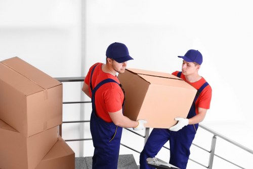 Local furniture removal team handling bulky items in Ilford