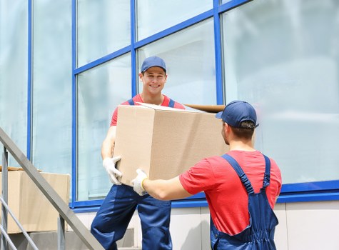 Office removal team planning a business move in Ilford